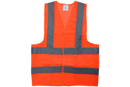 Hi Vis Safety Vest with Reflective Strips