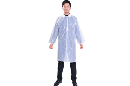 Polyethylene Lab Coat