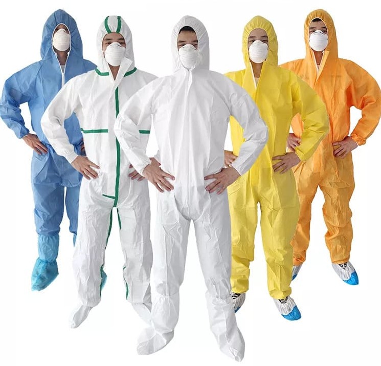 Microporous coveralls