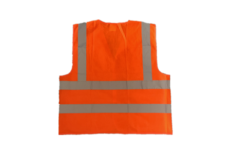 High Visibility Reflective Vest Orange
